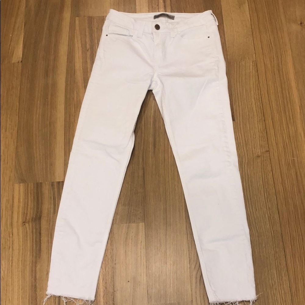 Zara White Jeans Size 4